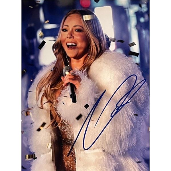 Mariah Carey signed photo