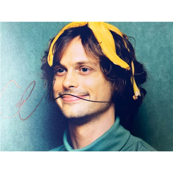 Criminal Minds Matthew Gray Gubler signed photo