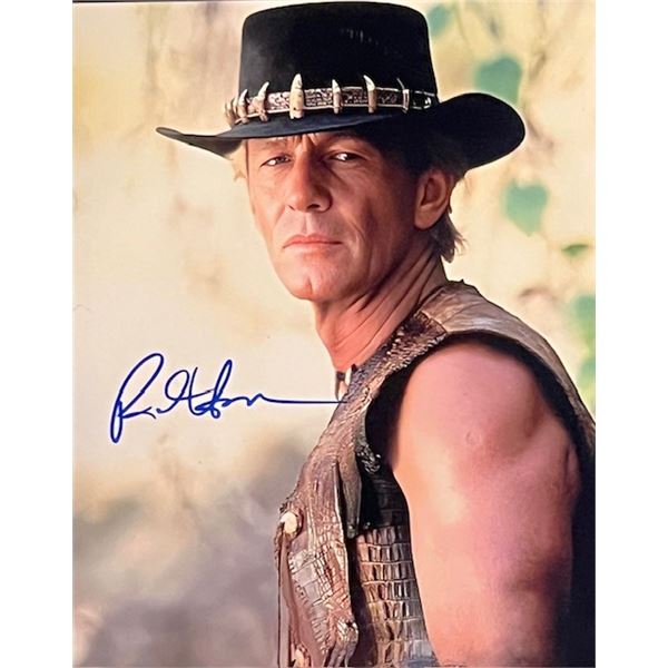 Crocodile Dundee Paul Hogan signed photo