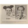 Image 1 : Mouseketeer Bobby Burgess signed photp