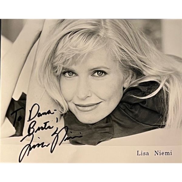 Actress and Director Lisa Niemi Signed Photo