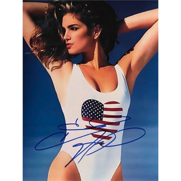 Supermodel Cindy Crawford signed photo