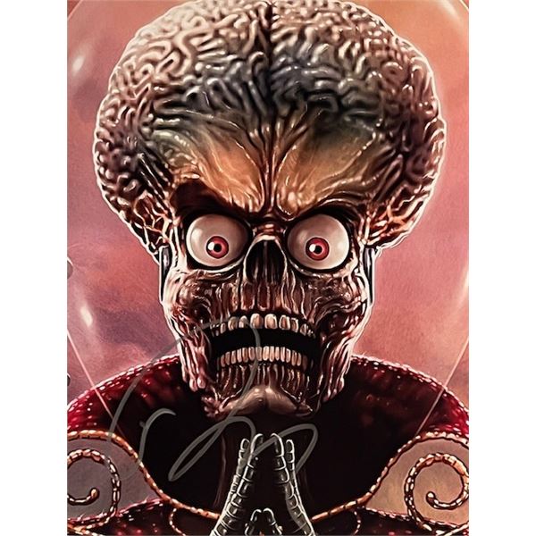 Mars Attack Tim Burton signed photo