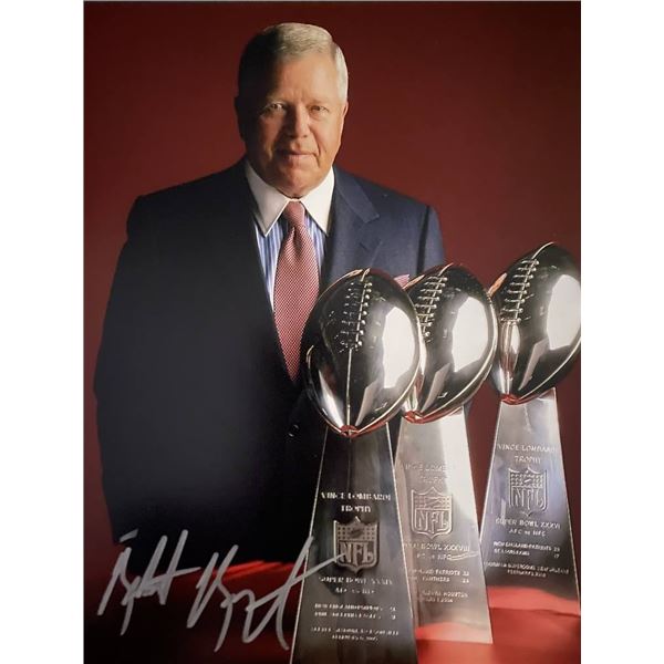 New England Patriots Robert Kraft signed photo