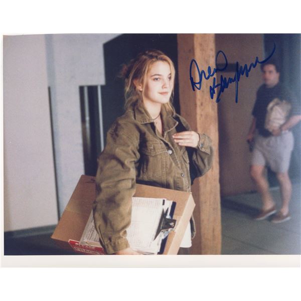 The Wedding Singer Drew Barrymore signed photo