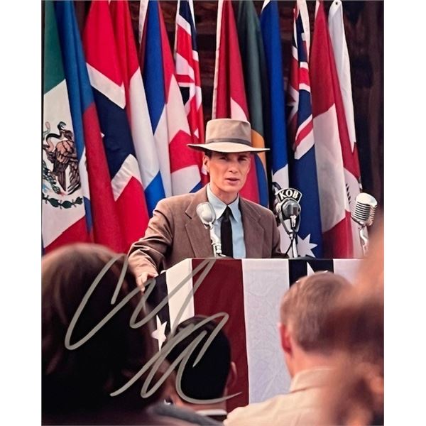 Oppenheimer Cillian Murphy signed photo