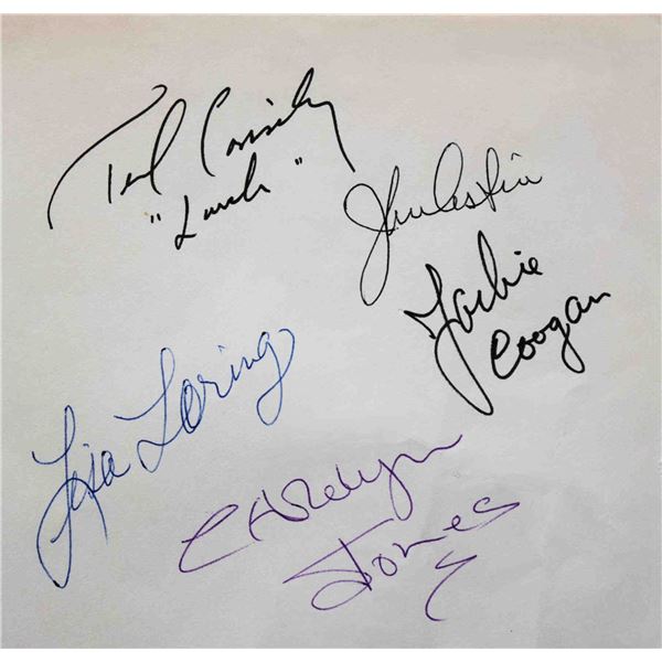 Addams Family signature slip