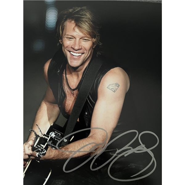 Jon Bon Jovi signed photo
