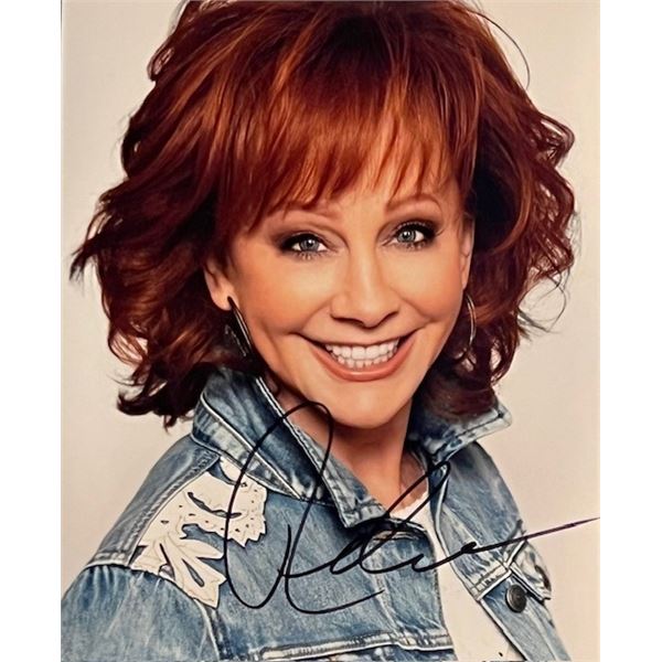 Country Singer Reba McEntire signed photo