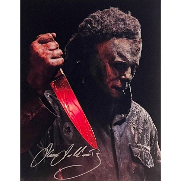 Halloween James Jude Courtney Signed Photo
