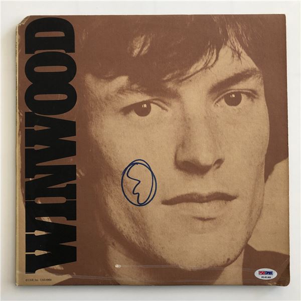 Steve Winwood signed Winwood album- PSA