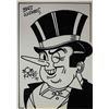 Image 1 : Batman The Penguin sketch signed by Bob Kane