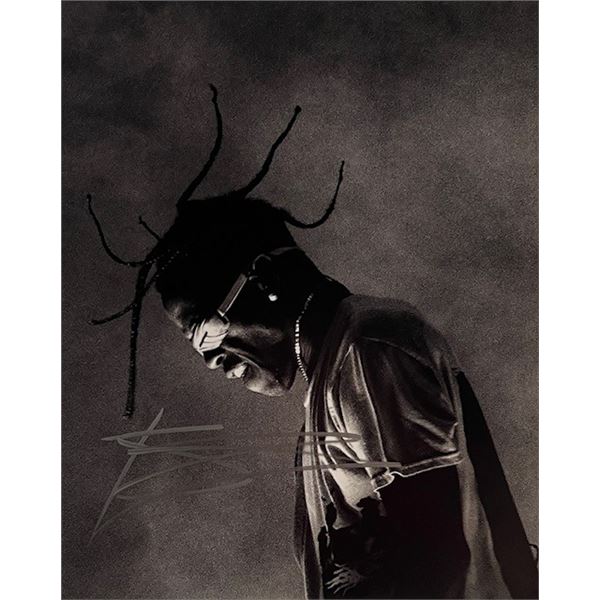 Rapper Travis Scott Signed Photo