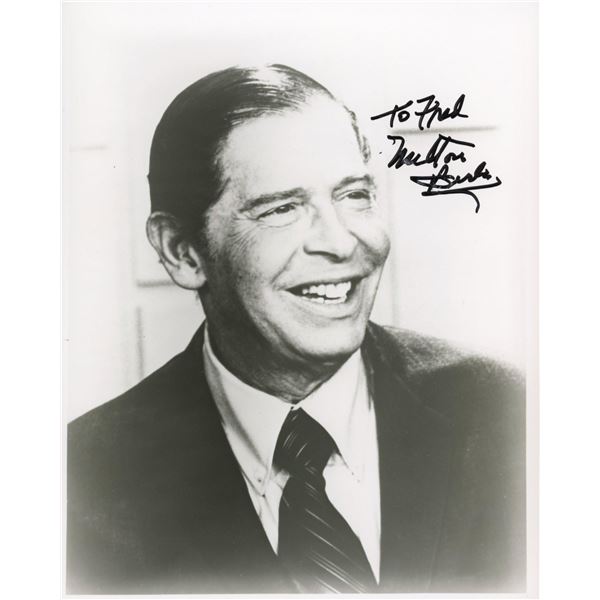 Milton Berle signed photo