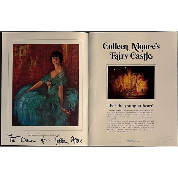 Colleen Moore Signed Fairy Castle Book