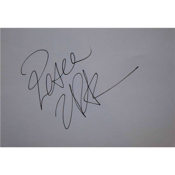 Tupac Shakur signed slip