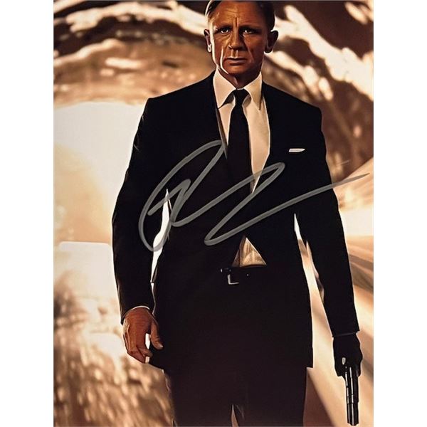 James Bond Daniel Craig signed movie photo