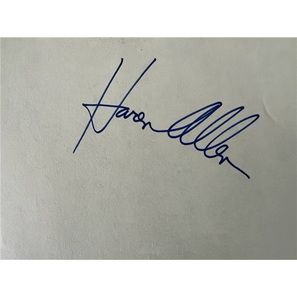 Raiders of the Lost Ark Karen Allen autograph