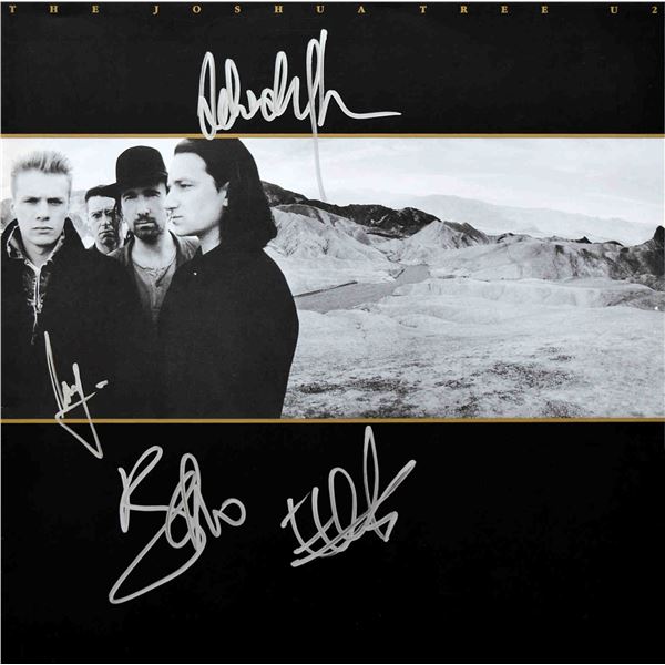 U2 Band signed insert booklet
