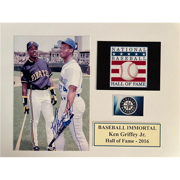 Ken Griffey Jr. signed photo