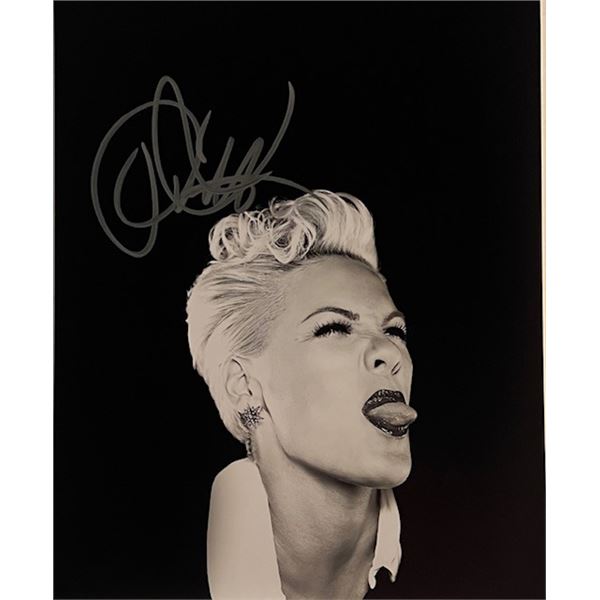 Pink Signed Photo