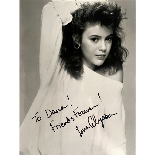 Charmed Alyssa Milano signed photo