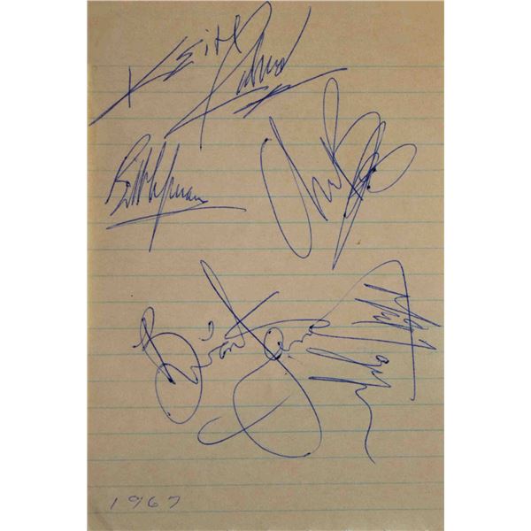 The Rolling Stones signature slip
