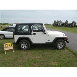 1999 Jeep Wrangler