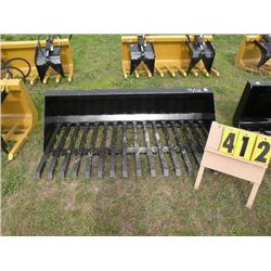 72" rock bucket
