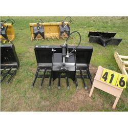 50" grapple bucket single cylinder