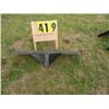 Image 1 : skid loader reciever plate