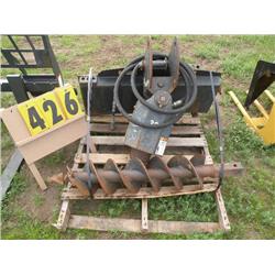 Bobcat 8" auger