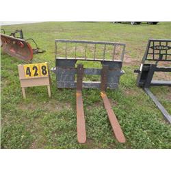 pallet forks for skid loader