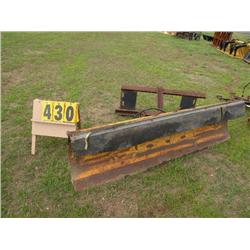 Bobcat snow plow
