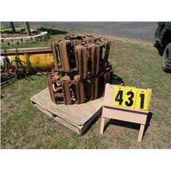 12' skid loader tracks