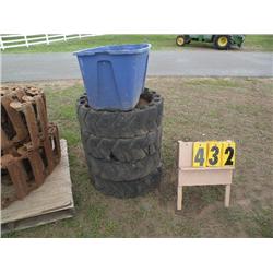 hard tires for skid loader
