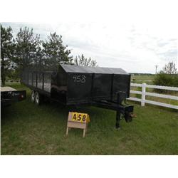 2003 Metz tandem axle trailer