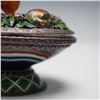 Image 6 : Antique 19th C Austrian Solid Silver, Enamel & Agate Lidded Dish