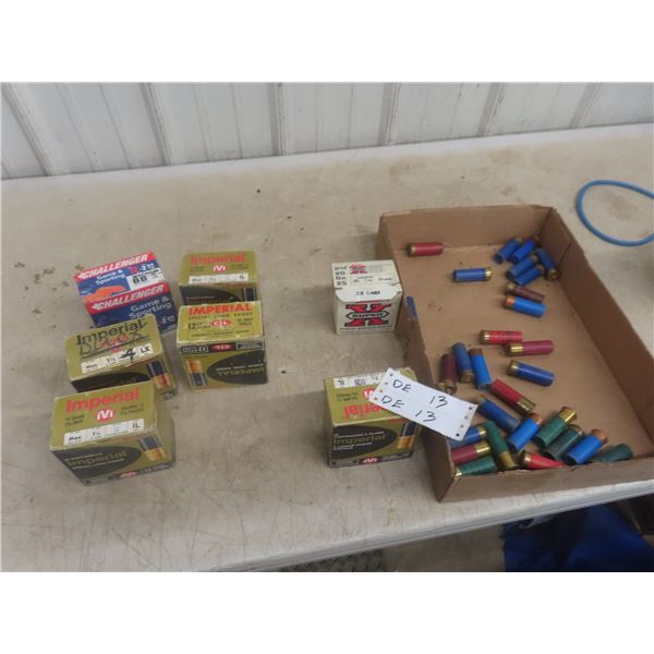Various Ammo: (180 Rounds) 12 Gauge Ammo, (7 Rounds) 20 Gauge Ammo