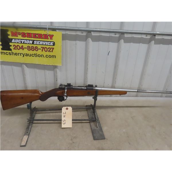 Mauser Custom 98Custom 7x57 , B.A, Scope Rail  Serial # 23432 **** Must Have Pal to Bid. Must Get 