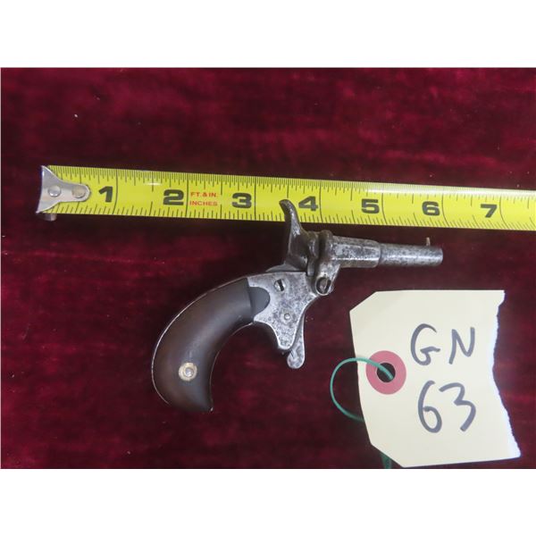 EloBrt German Parlor Pistol S.S, Antique Status  **** Must Have Pal to Bid. Must Get Pal to Us If 