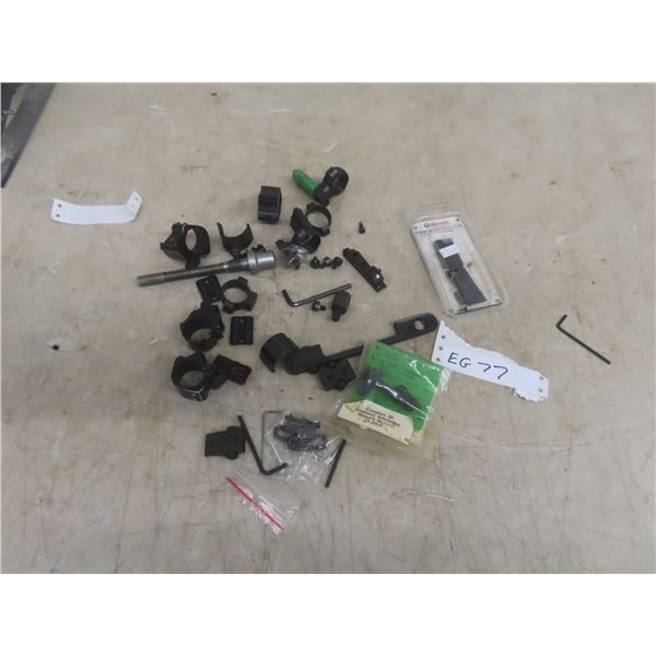 Scope Ring, Rails, Some Sights  **Must Have Pal (Parts.) 