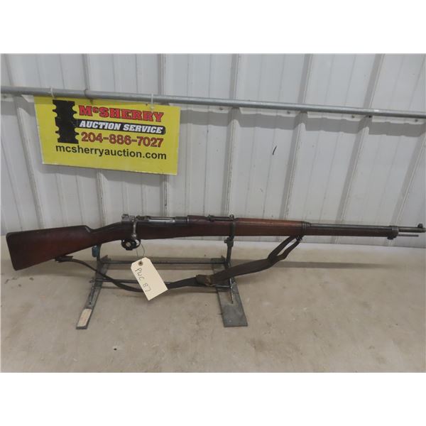 Chilean Mauser, 7mm Mauser B.A, Full Wood, Serial # 3918 **** Must Have Pal to Bid. Must Get Pal to 