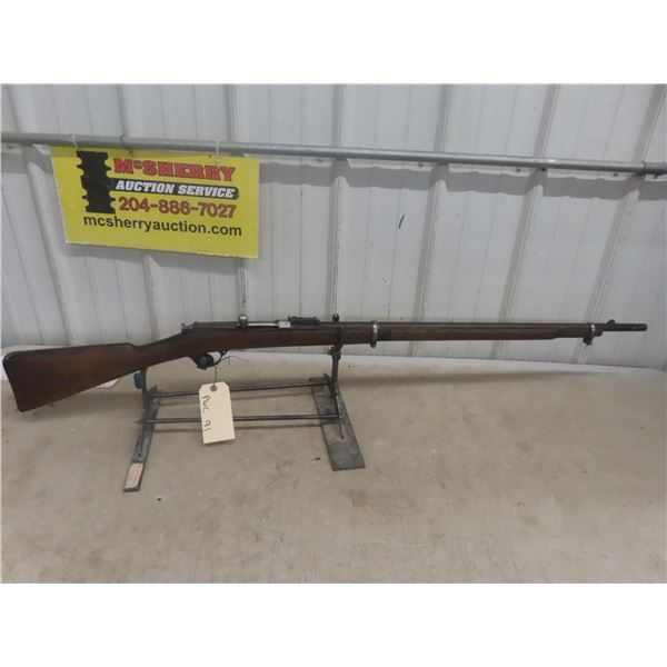 Russian Berdan II, 10.7x58R B.A, Antique Status, Full Wood, Serial # M5663 **** Must Have Pal to Bid