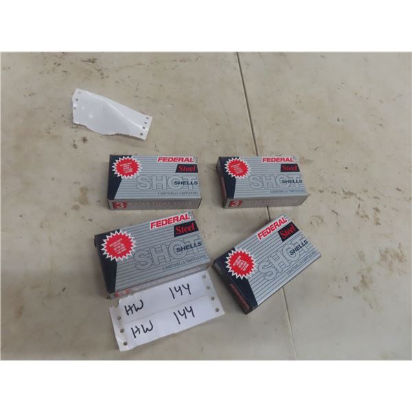(20 Rounds) Federal 12 Gauge 2 3/4 Steel Magnum Shot Shells, (6 Rounds) 28 Gauge 2 3/4'' **** Must 