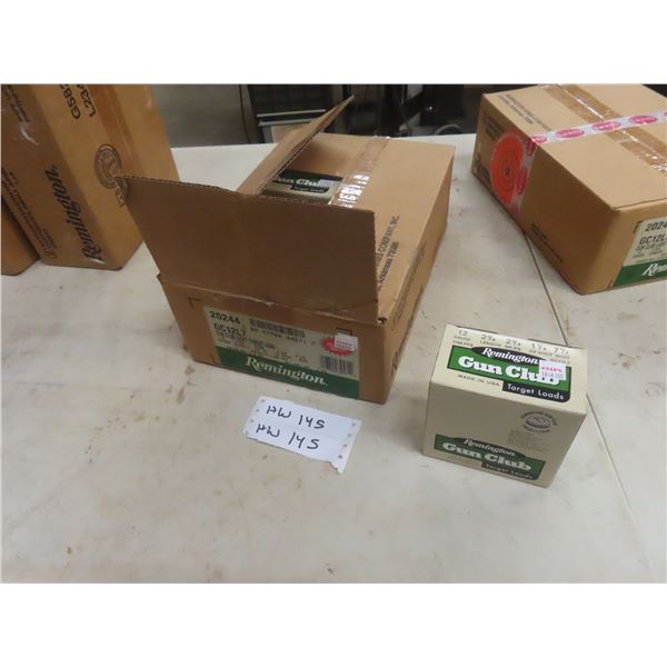 (250 Rounds) Remington Gun Club 12 Gauge 2 3/4" Target Lead Ammo  **** Must Have Pal, MUST PRESENT 