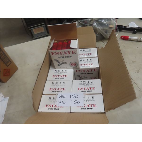 (250 Rounds) Estate 12 Gauge 2 3/4 Ammo **** Must Have Pal, MUST PRESENT PAL WHEN PAYING INVOICE. WE