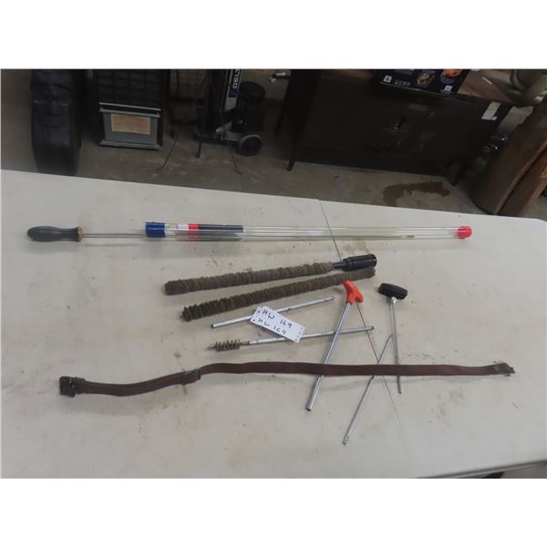 Cleaning Rods, Leather Gun Sling 