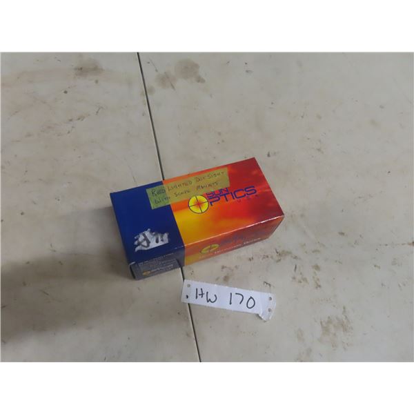 Sun Optics Red+ Green Lighted Dot Sight