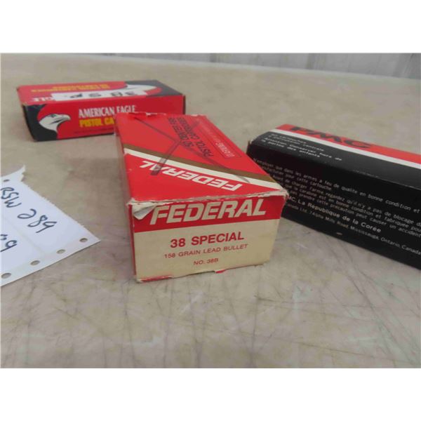 Pistol Ammo, 357 Mag Ammo- 50 Rounds, 38 Special